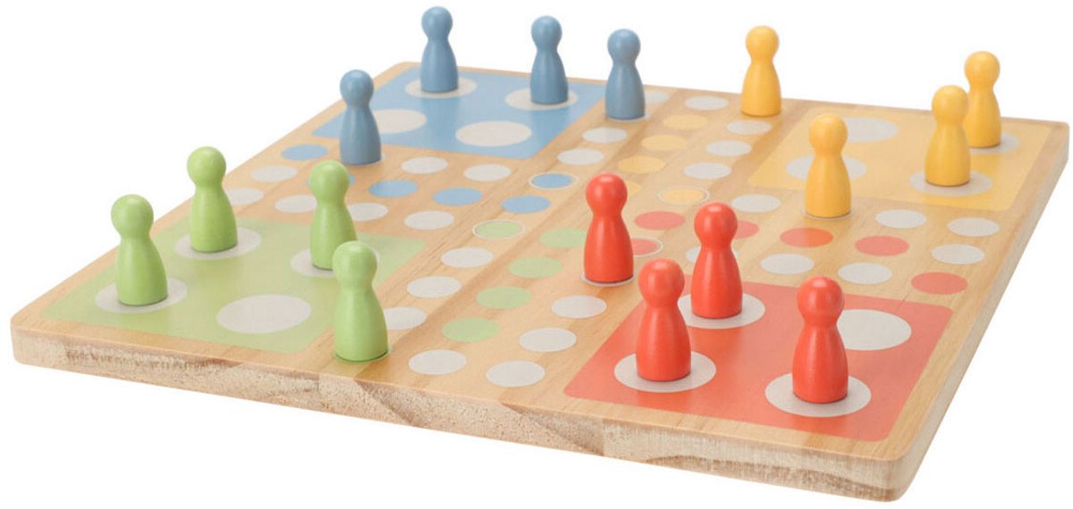 Holzbrettspiel Ludo