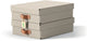 Leitz Puro mittelhohe Aufbewahrungsbox mit Deckel – 2er-Set – 8 l – 100 % recycelter Karton – Beige