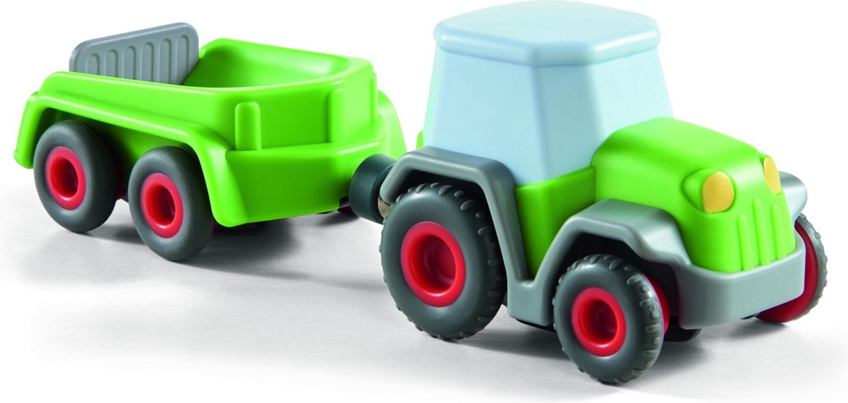 Haba Traktor mit Anhänger
