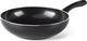 Greenchef Diamond Wok-Pfanne 28 cm – 3,7 l – PFAs-freie Antihaftbeschichtung – Wok-Pfanne Induktion – Keramikpfanne – ofenfest bis 160 °C – Kühlgriff – ohne Deckel – Schwarz