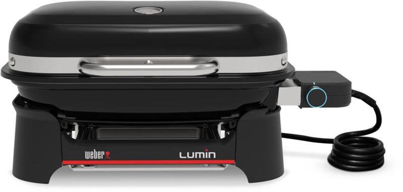 Weber Lumin Compact elektrische Grill für draußen (schwarz)