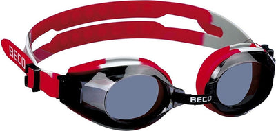 Beco Schwimmbrille Arica rot grau