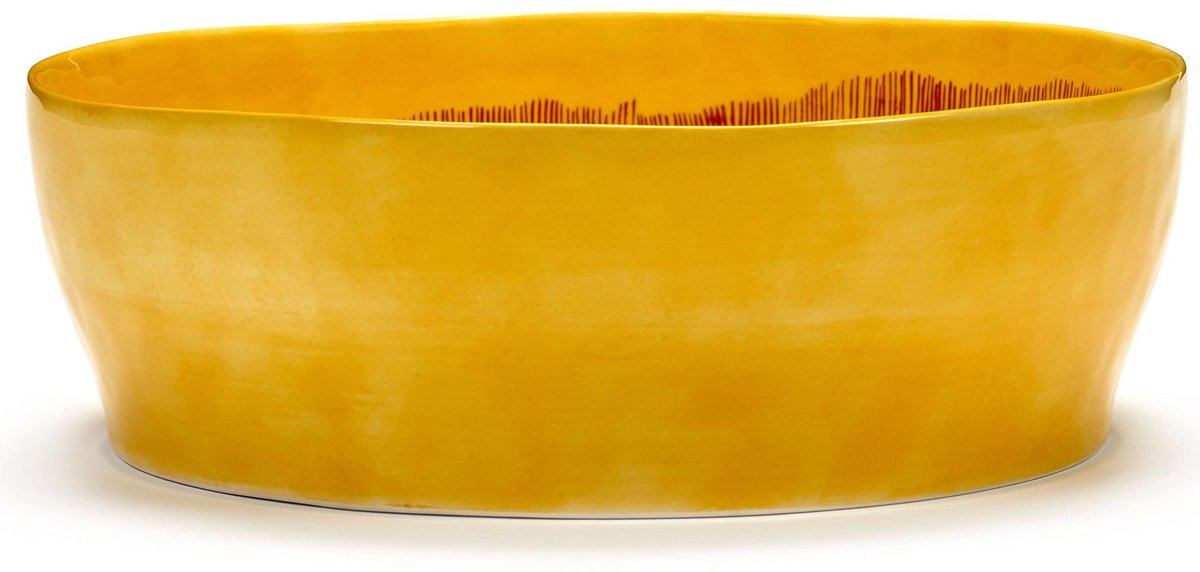 Serax - Ottolenghi Feast - Salatschüssel - Gelb Rot - 28 ø