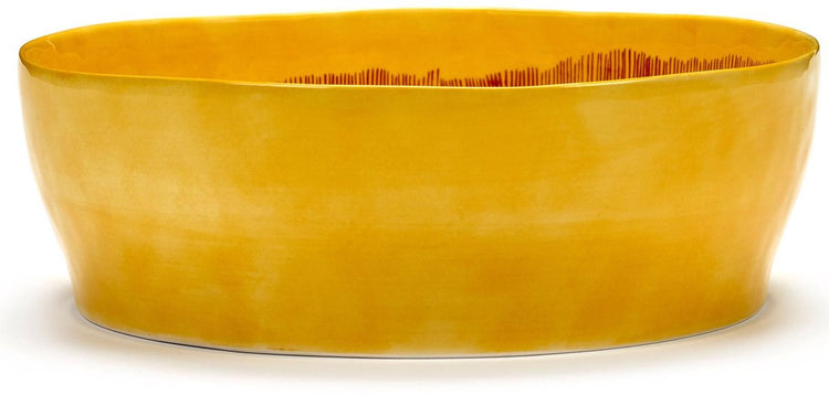 Serax - Ottolenghi Feast - Salatschüssel - Gelb Rot - 28 ø