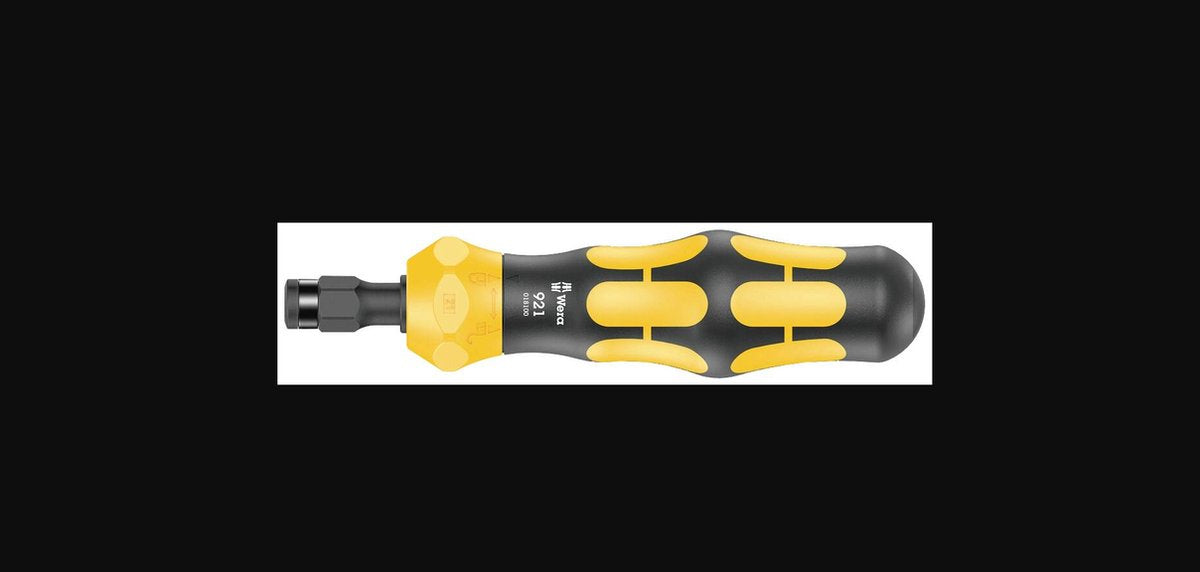 Wera - 018100 - Kraftform Plus - Schlagschrauber - Serie 900 - Schwarz Gelb