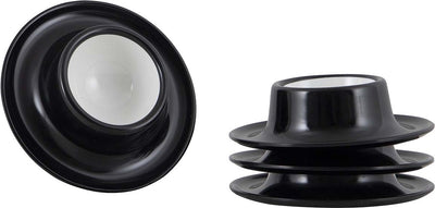 Gimex - Solid Line - Eierbecher - Schwarz und Weiß - 4 Stück