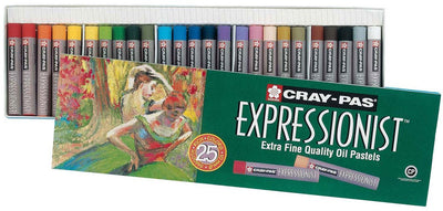 Sakura Cray-Pas Expressionist Set 25 Ölpastellfarben