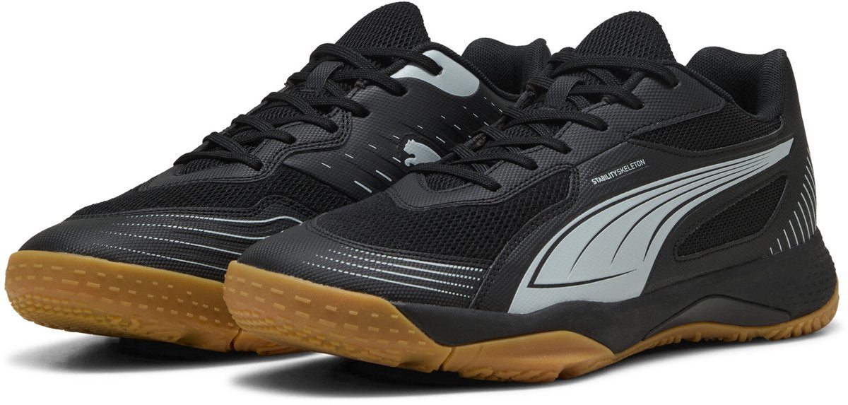 Puma Solarflash III Unisex-Sportschuhe - Schwarz-Cool Light Grey