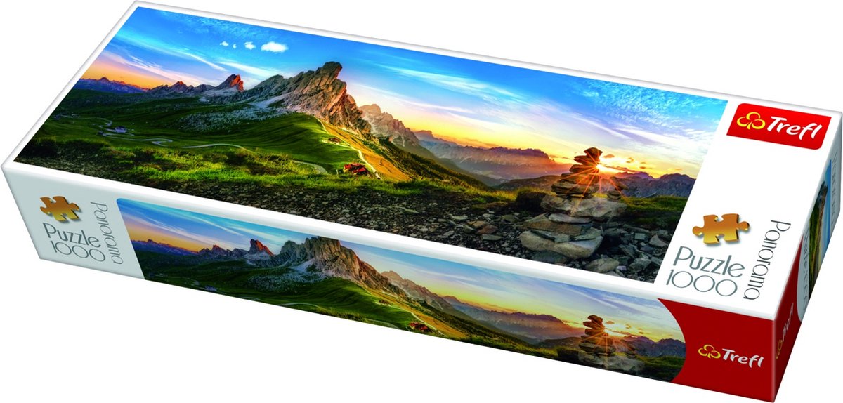 Trefl Panorama Passau di Giau Puzzle – 1000 Teile