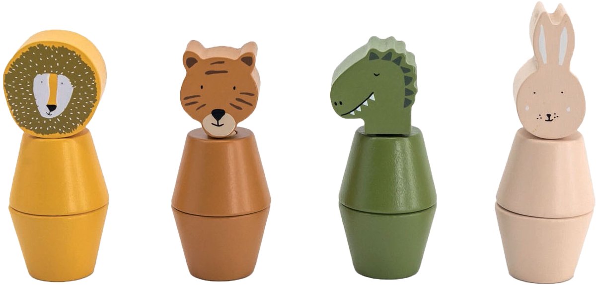 Trixie -Holzschrauben -Tiere, 12dlg.