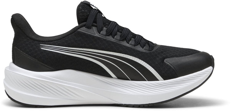 Puma Dasher Lite Sliptech Jr Unisex-Sportschuhe – Schwarz-Weiß