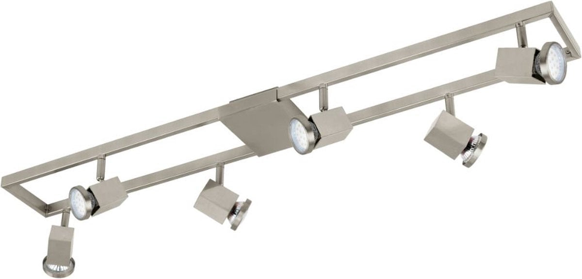Eglo Zeraco - Spot - 6 Lichter - Nickel matt