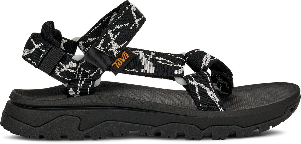 Teva C Hurricane XLT Jr Unisex-Sandalen – Marmorschwarz – Grau