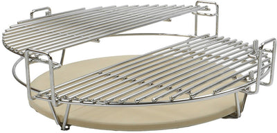 Patton Multi-Level-Kochsystem – Erweiterungsset für großen Kamado 20