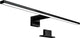 B.k.licht – LED-Spiegellampe – Schwarz – Badezimmerlampe – Spiegelbeleuchtung – L: 60 cm – IP44 – 4.000 K – 8 W LED