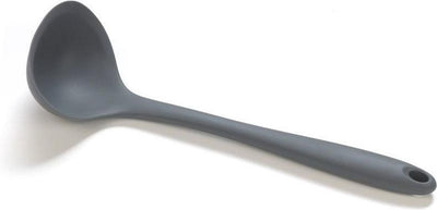 Grundlegender kulinarischer Suppenlöffel - Silikon - 30 cm grau