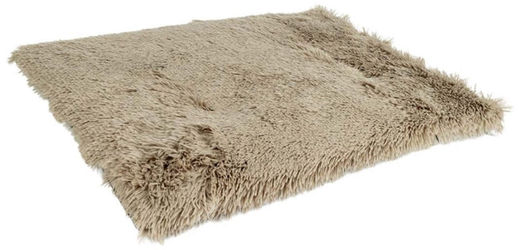 Duvo plus - Liegematte für Hunde - Beige - XL - 107x71x7cm - waschbar