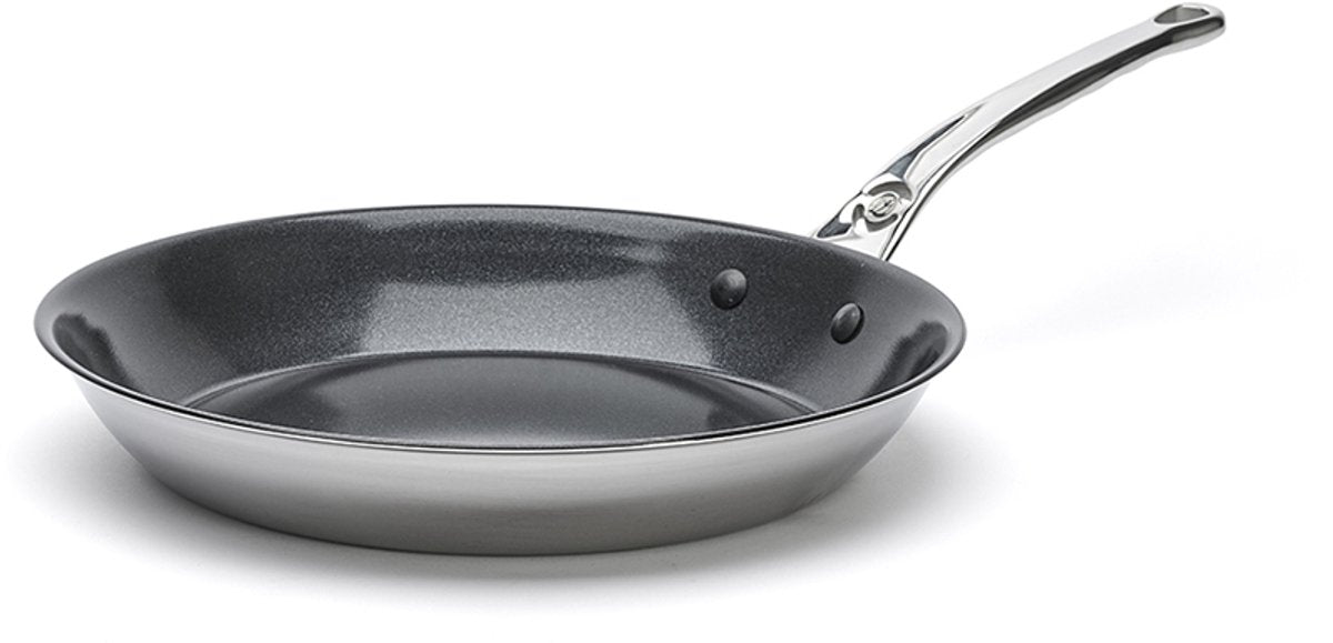 Debuyer de Buyer Bratpfanne – Affinity – Edelstahl – Keramikbeschichtung – 24 cm – PFAS-frei