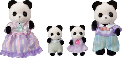 Sylvanian Family Panda-Familie 5529 – samtweiche Spielzeugfiguren