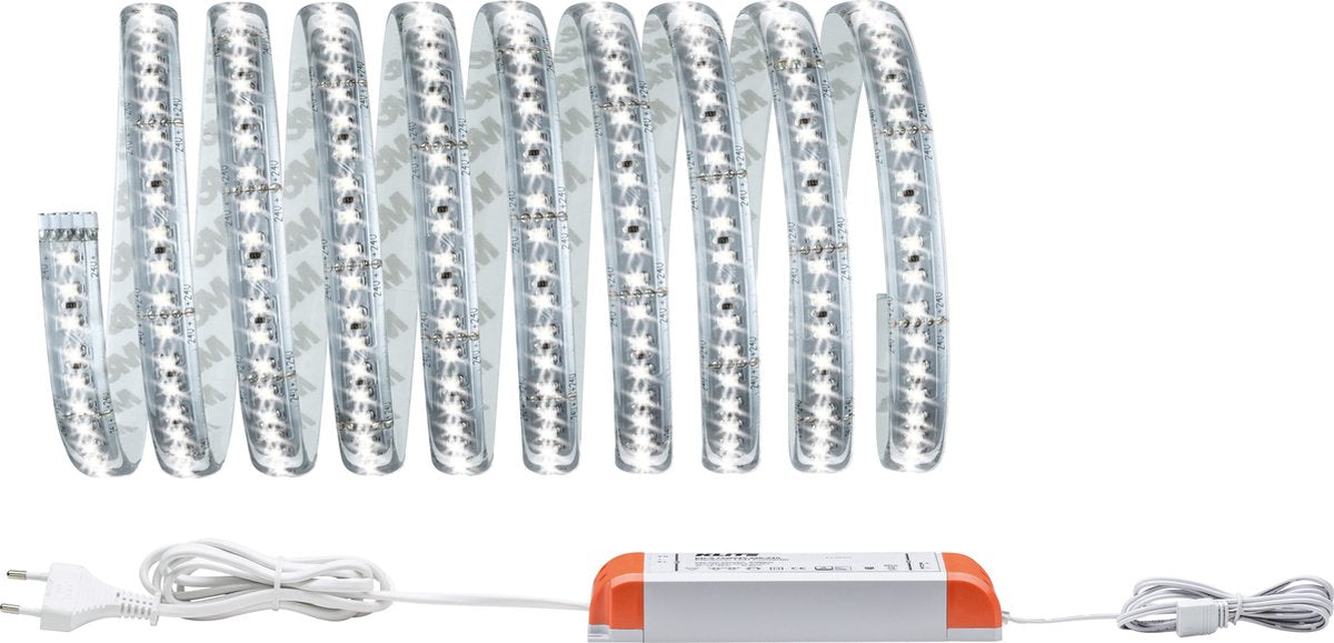 Paulmann maxled 1000 LED-Streifen Basisset Tageslichtweiß 300 cm silber beschichtet