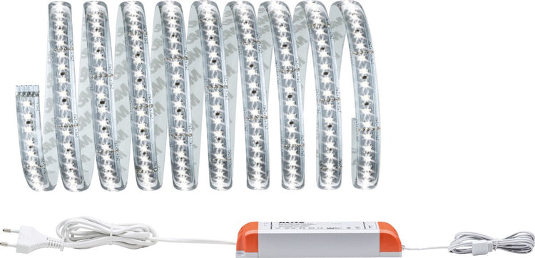 Paulmann maxled 1000 LED-Streifen Basisset Tageslichtweiß 300 cm silber beschichtet