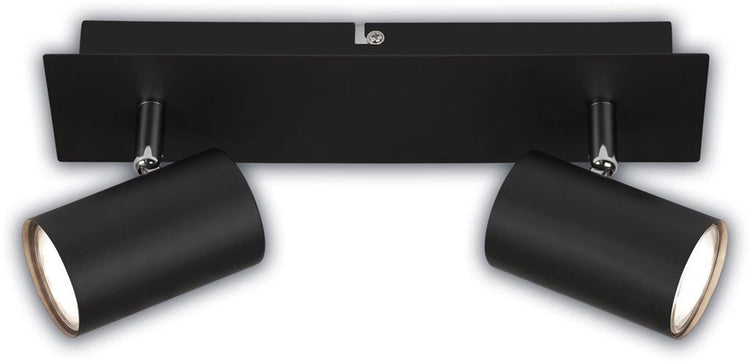 B.k.licht briloner isil – Aufbaustrahler – Deckenstrahler inkl. Suchen Sie eine Lichtquelle* – schwenkbare Strahler – schwarz – 29 cm