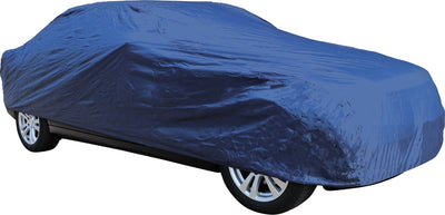 Carpoint-Autoabdeckung – Polyester – hervorragender Schutz – gegen (extreme) Wetterbedingungen – Schutz vor UV-Strahlung, Regen, Schnee, Sandstaub – Größe extra groß – Maße 490 x 178 x 122 cm