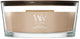 Woodwick Heartwick Flame Ellipse Duftkerze – Santal Myrrhe – 50 Brennstunden
