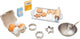 Lelin Toys – Bäckerei-Set aus Holz – Spielzeug-Essen und -Getränke