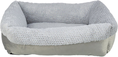 Trixie - Hundebett Xmas Livia - grau - 80x60 cm