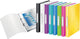 Leitz Wow Ringbinder, aus PP, ft A4, farbig sortiert 12 Stück