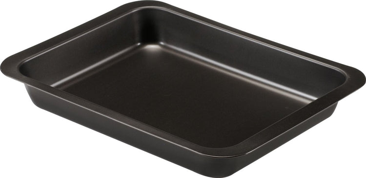 Basic kulinarischer Bräter 22 x 28 cm – PFAS-freie Backform – Kohlenstoffstahl – zum Braten, Braten und Backen