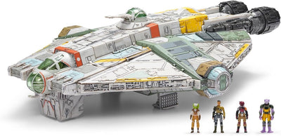 Jazwares Star Wars – Feature-Fahrzeug (9 Fahrzeugfiguren) – der Geist (Rebell)