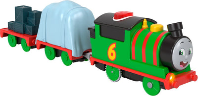 Fisher-Price Mattel Toy Train Thomas Friends spricht Percy mit Ton.