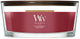 Woodwick Heartwick Flame Ellipse Duftkerze – Gewürzte Brombeere – 50 Brennstunden