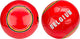 Avento Fußball glänzend - Euro Triumph - rot gelb - Belgien - Größe 5 -⌀ ca. 22 cm