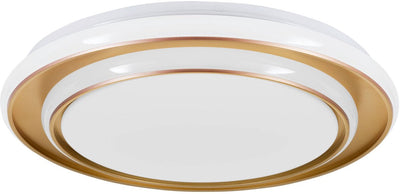 Eglo Moschetta Deckenleuchte - ø 40 cm - Goldweiß - einstellbares weißes Licht (warmes, neutrales und Tageslicht)
