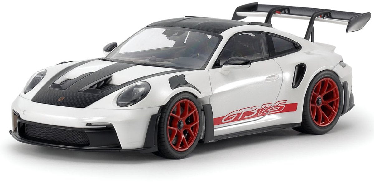 Tamiya Modellbausatzauto – 24370 Porsche 911 GT3 RS (992) – Sportwagen aus Kunststoff – 1:24 – Modellbau