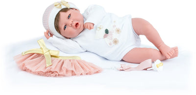 Marina Pau Marina – Pau-Puppe Martina Love 45 cm – mehrfarbige Spielzeugpuppe.