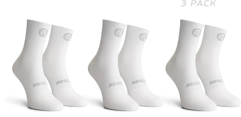 Rogelli Core Radsocken – 3er-Pack – Weiß – 44 47
