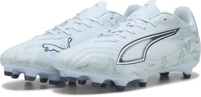 Puma Ultra 6 Play FG AG Unisex-Sportschuhe - eisiges Blau-Weiß-Blau-Juwel