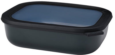 Mepal – Multi-Bowl-Cirqula-Lebensmittelbehälter – 2000 ml – rechteckig – Nordic Black