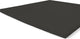 Byrklund Baumwoll-Spannbettlaken-Topper – Spannbettlaken 180 x 200 – 100 % Baumwolle – Anthrazit