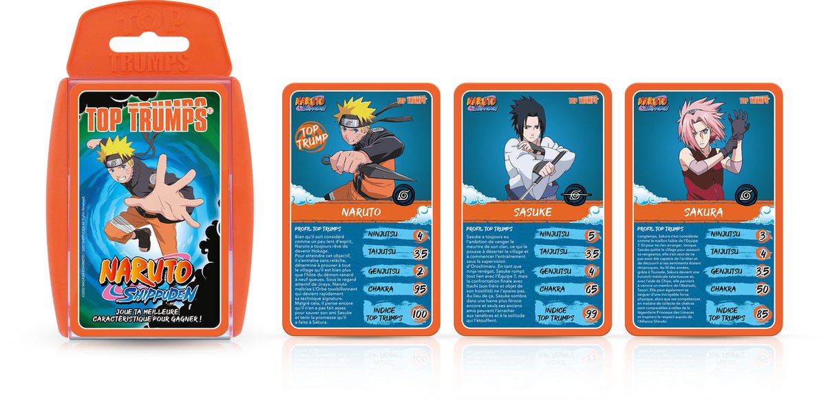 Gewinnzüge Top-Trümpfe – Naruto