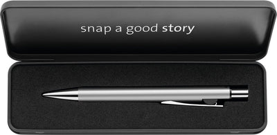 Pelikan Kugelschreiber Snap Metallic K10 Silber Metallgehäuse
