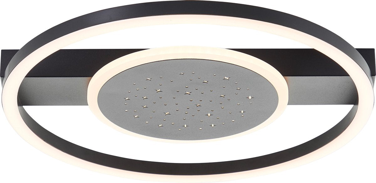 Brilliant Reno – Deckenleuchte – LED 26 W – 3000 K – Schwarz