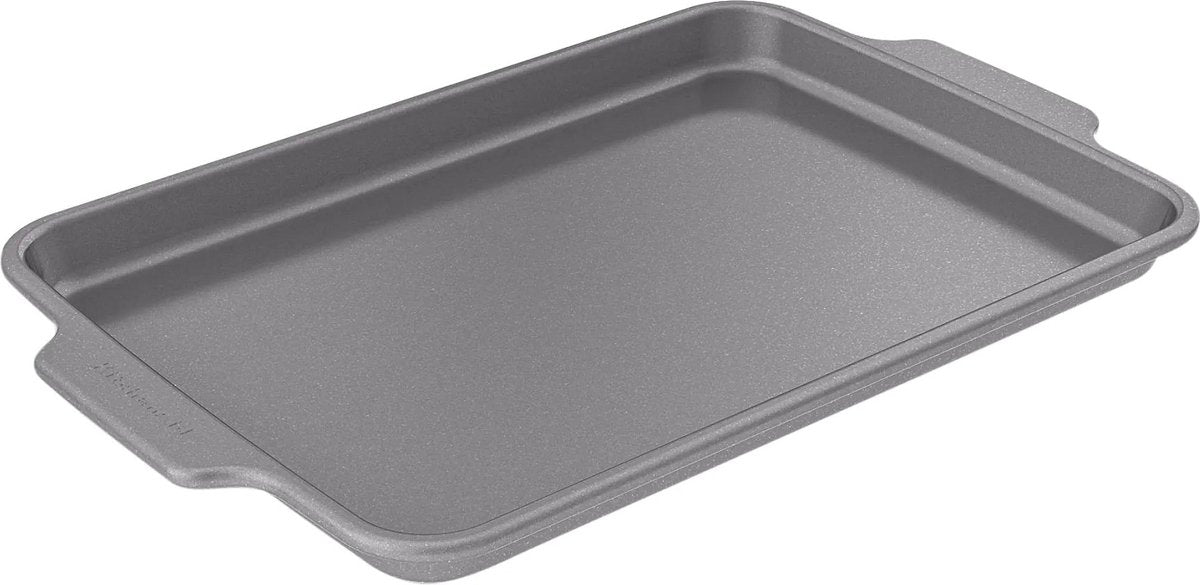 Kitchenaid-Backblech 33 x 22,5 cm – PFAS-freie Antihaftbeschichtung – aluminisierter Stahl – ofenfest bis 230 °C – grau