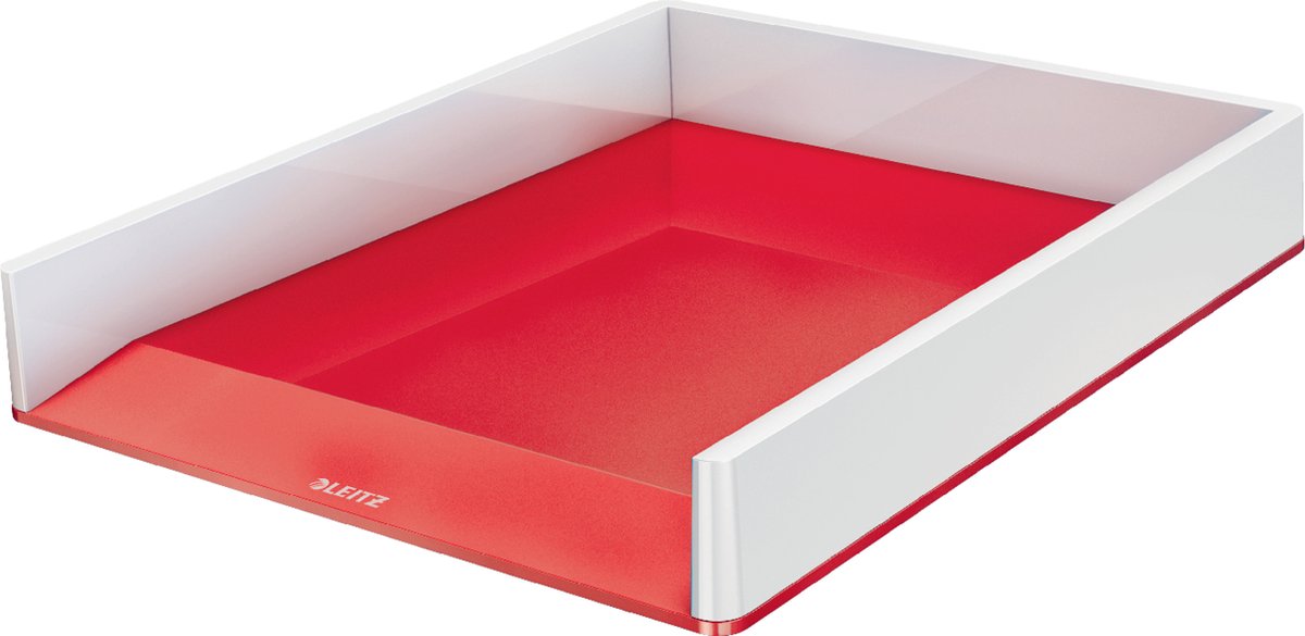 Leitz Wow Briefablage – rot weiß