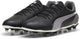 Puma King Match FG AG Unisex-Sportschuhe - Schwarz-Weiß-Cool Dark Grey
