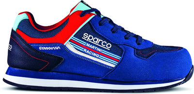 Sparco Gymkhana Martini – Sicherheitsschuh S1PS im Martini-Racing-Stil – Blau – Größe – 42